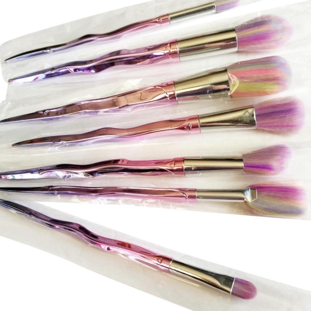 Facebase New Cosmetic Face Brush Set Colorful